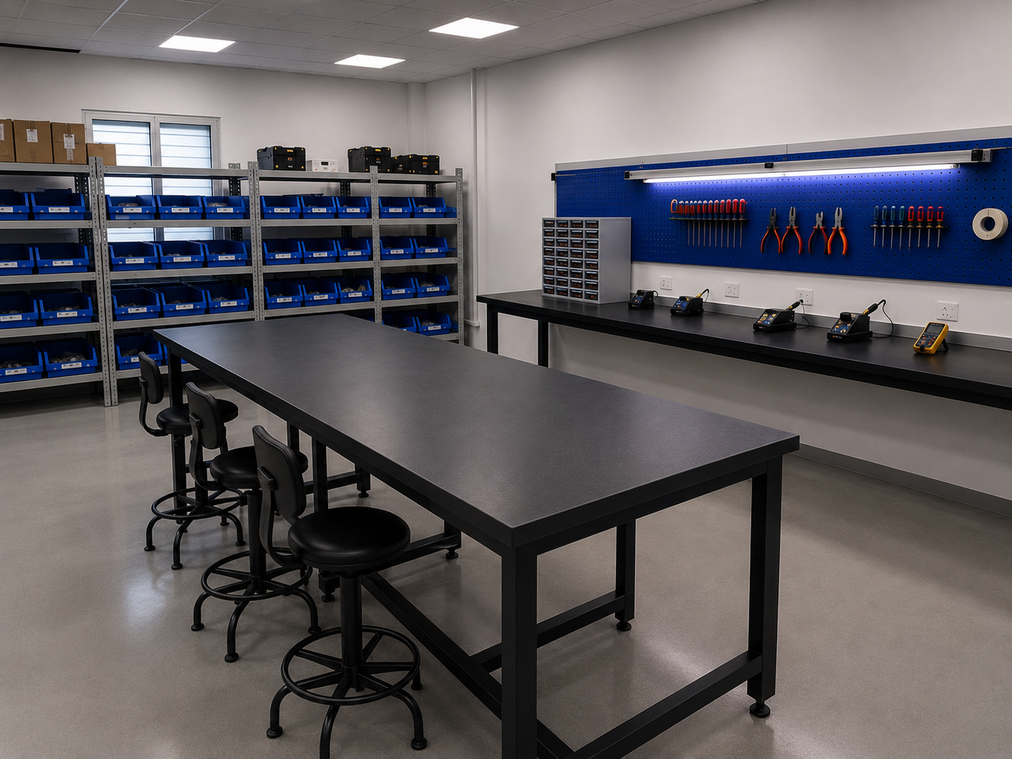 Técnico em laboratório de manutenção